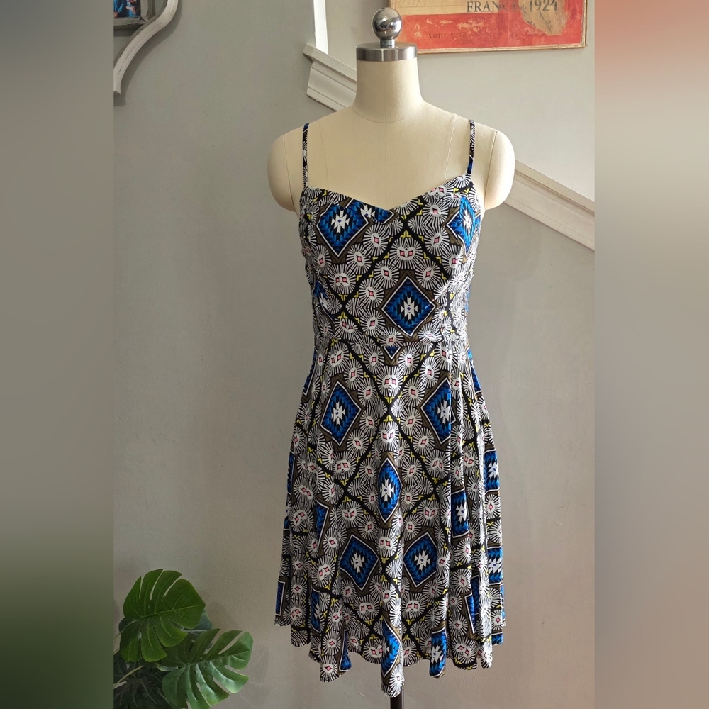 Old Navy Sundress Bold Print Sleeveless Size Small